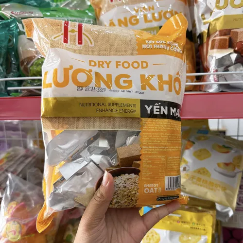 Lương Khô HT-FOOD Vị Yến Mạch 400g