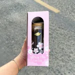 Ly Thủy Tinh Dove Cao Cấp Họa Tiết Hoa Anh Đào