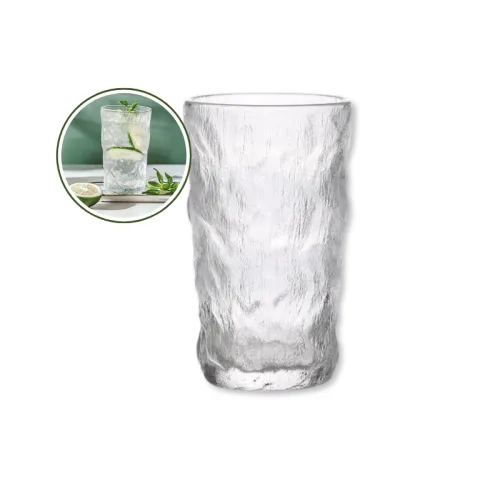 Ly Thủy Tinh Lượn Sóng Lớn Cao Cấp 13.6x8cm phù hợp để tham khảo khi chọn Đồ dùng nhà bếp