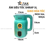 Bảng giá sỉ ấm Đun Nước Siêu Tốc Shrap 3L