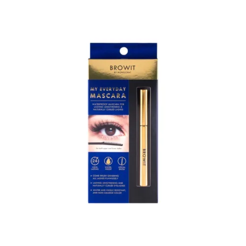 Đánh giá mascara Browit By Nongchat Màu Xanh Thái Lan Dưỡng Mi dài và cong