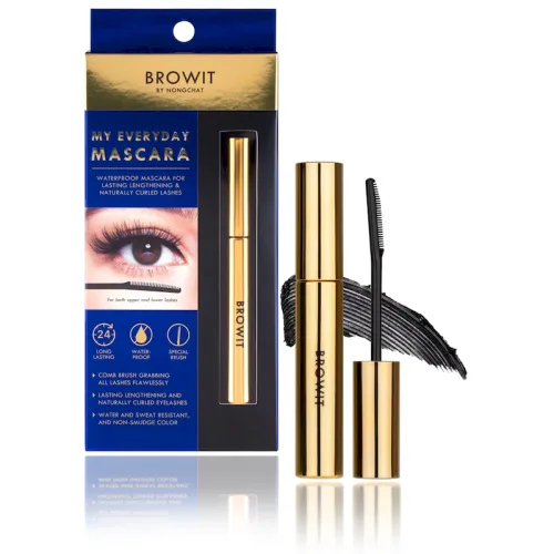 Đánh giá mascara Browit By Nongchat Màu Xanh Thái Lan Dưỡng Mi dài và cong