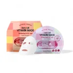 Mặt nạ Banobagi Stem Cell Vitamin Mask màu hồng, hộp 10 miếng