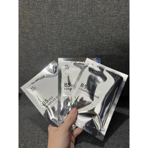 Mặt Nạ Kr Lab+ B5 EGF Complex Hỗ Trợ Cấp Ẩm Phục Hồi Da Combo 10 Miếng