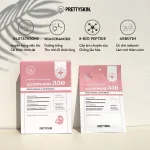 Mặt nạ PrettySkin Treatment Collection Glutathione 350 màu hồng, hộp 10 miếng