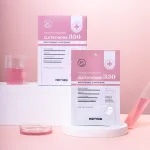 Mặt nạ PrettySkin Treatment Collection Glutathione 350 màu hồng, hộp 10 miếng
