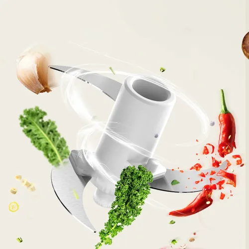 Máy xay thịt mini đế vuông 350ml, công suất 45W