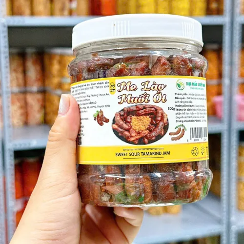 Me Lào Muối Ớt Thơm Ngon 500g hộp