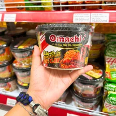 Mì Trộn Cua Xốt Ớt Singapore OMACHI Dạng Tô 96g