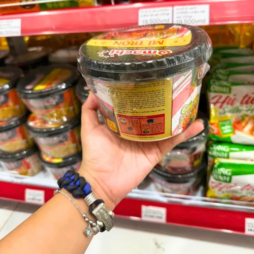 Mì Trộn Cua Xốt Ớt Singapore OMACHI Dạng Tô 96g