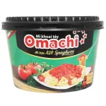 Mì Trộn Xốt Spaghetti OMACHI Dạng Tô 105g