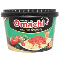 Mì Trộn Xốt Spaghetti OMACHI Dạng Tô 105g