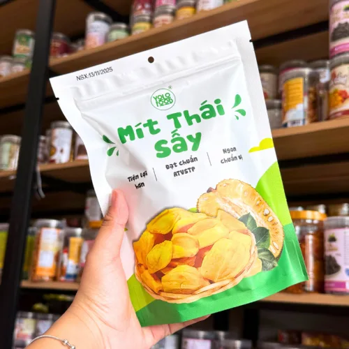 Hình ảnh Mít Thái Sấy Thương Hiệu Yolo Thơm Ngon - Gói 100g trong bộ sưu tập Yolo Food