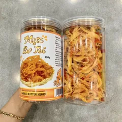 Bảng giá sỉ mực Bơ Tỏi Thơm Ngon 250g Hộp