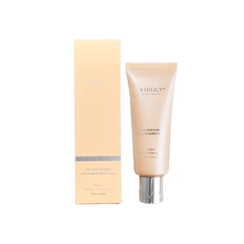 Muối biển Vijully Mandarin & Sandalwood màu vàng cho tóc nhuộm 120g