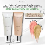 Muối biển Vijully Mandarin & Sandalwood màu vàng cho tóc nhuộm 120g