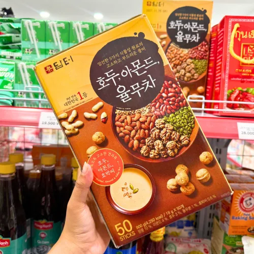 Ngũ Cốc Hạt Hàn Quốc Damtuh Dạng Xách Hộp 50 Gói 900g