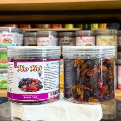 Sỉ nho Khô Chile 3 Màu Mini Thơm Ngon 250g - Hũ Pet