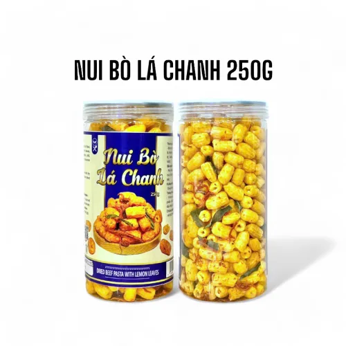 Phân phối nui Bò Lá Chanh Hộp 250g