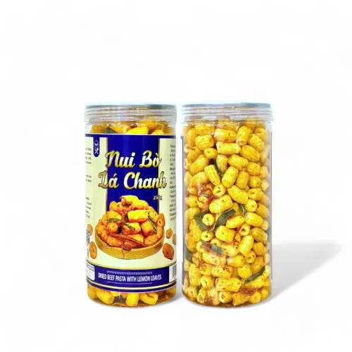 Phân phối nui Bò Lá Chanh Hộp 250g