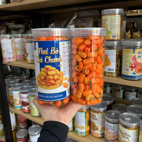 Phân phối nui Bò Lá Chanh Hộp 250g