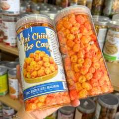 Bảng giá sỉ nui Chiên Bơ Cay Thơm Ngon 300g - Hộp Pet