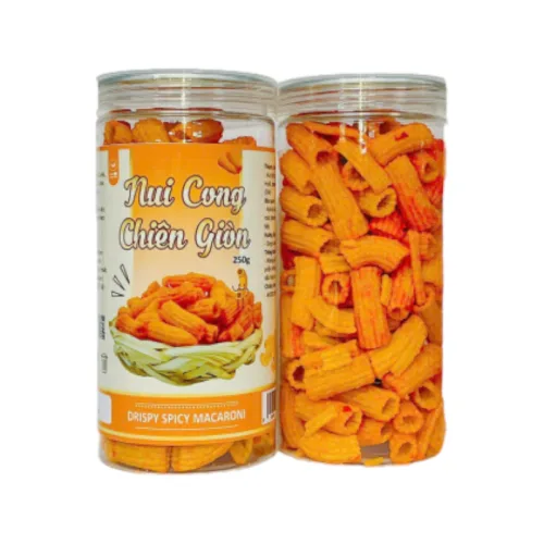 Nui Cộng Chiên Giòn Thơm Ngon 250g Hộp