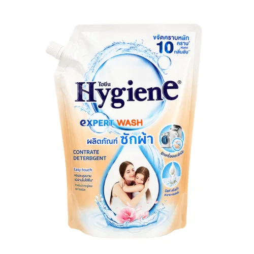 Nước Giặt Hygiene Đậm Đặc Expert Wash Love Touch 1400ml - Túi Màu Kem