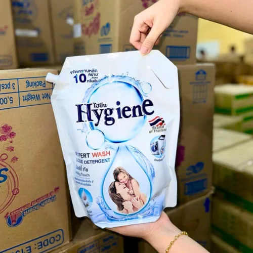 Sỉ nước Giặt Hygiene Hương Hoa Màu Trắng - Nước Giặt Quần Áo Đậm Đặc 1800ml