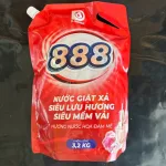 Nước Giặt Xả Cao Cấp 888 D-Shining Hương Nước Hoa 3,2kg - Túi Màu Đỏ