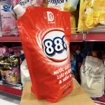 Nước Giặt Xả Cao Cấp 888 D-Shining Hương Nước Hoa 3,2kg - Túi Màu Đỏ