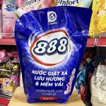 Nước Giặt Xả Cao Cấp 888 D-Shining Hương Nước Hoa 3,2kg - Túi Màu Xanh