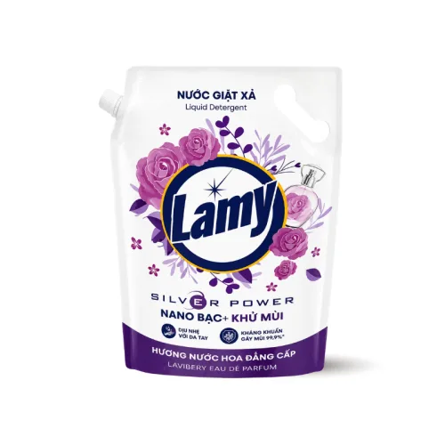 Nước Giặt Xả LAMY Hương Nước Hoa Túi 2,1kg