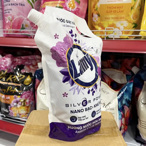 Nước Giặt Xả LAMY Hương Nước Hoa Túi 2,1kg