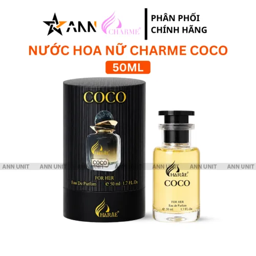 Nước Hoa Nữ Charme Coco 50ml - Hương Thơm Ngọt Nhẹ Nữ Tính