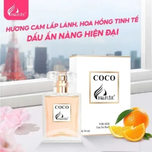 Nước Hoa Nữ Charme Coco 50ml - Mùi Hương Quyến Rũ Nhẹ Nhàng