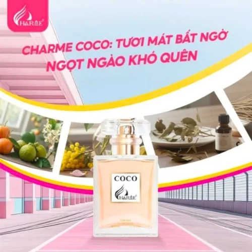 Nước Hoa Nữ Charme Coco 50ml - Mùi Hương Quyến Rũ Nhẹ Nhàng