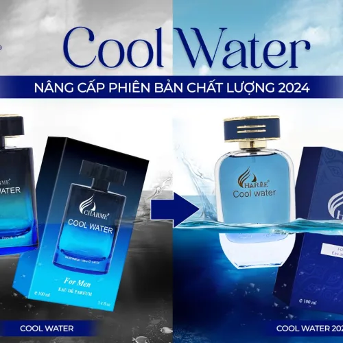 Nước hoa Charme Cool Water nam, phiên bản mới, chai 100ml