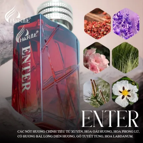 Phân phối nước Hoa Charme Enter Mùi Nam 100ml