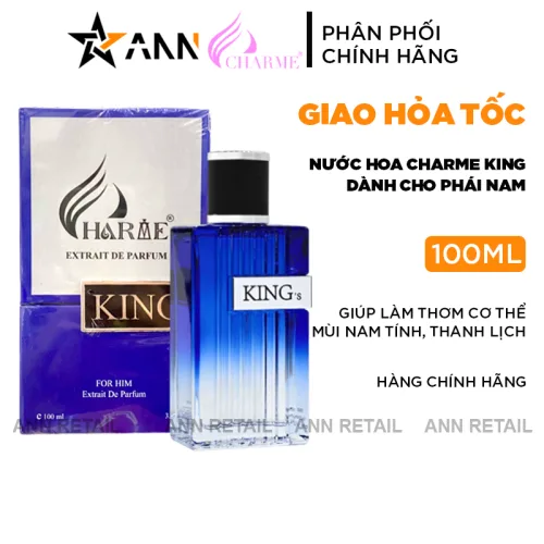 Nước Hoa Charme King Mùi Nam Phiên Bản Mới 100ml
