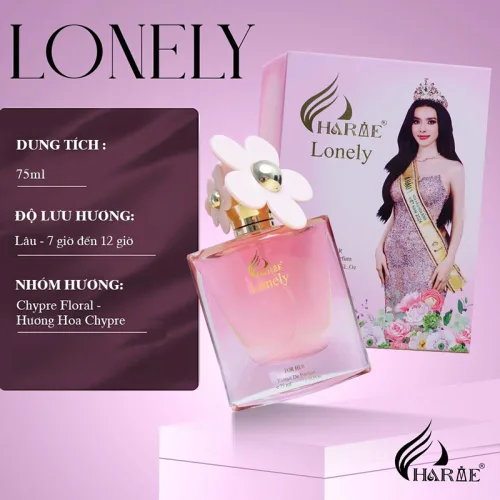 Bảng giá sỉ nước Hoa Charme Lonely Mùi Nữ 75ml - Hương Hoa Ngọt Ngào