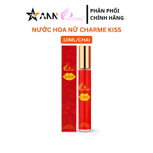Nước Hoa Nữ Charme Kiss Mini 10ml - Hương Thơm Quyến Rũ Lôi Cuốn