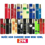 Phân phối nước Hoa Charme Mini 10ml Nhiều Mùi - Nước Hoa Nữ Charme - Nước Hoa Nam Charme