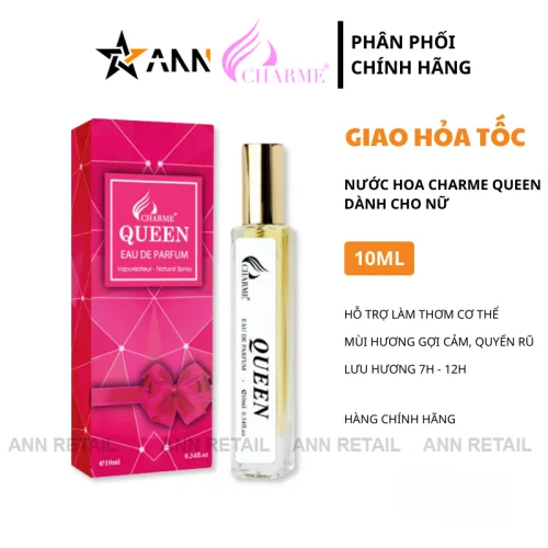 Bảng giá sỉ nước Hoa Charme Queen Mùi Nữ 10ml