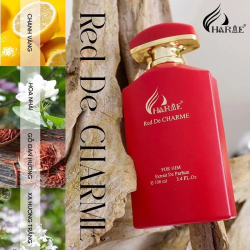 Nước Hoa Charme Red De Charme 100ml Mùi Nam - Hương Thơm Sang Trọng Lịch Lãm