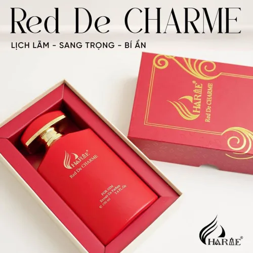 Nước Hoa Charme Red De Charme 100ml Mùi Nam - Hương Thơm Sang Trọng Lịch Lãm