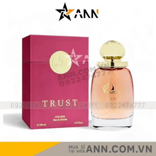 Charme Trust 100ml Nước Hoa Nữ Chính Hãng Mùi Thơm Lâu