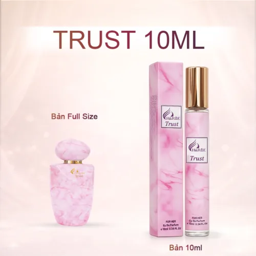 Nước Hoa Nữ Charme Trust 10ml Mini - Hương Thơm Tươi Ngọt Nữ Tính