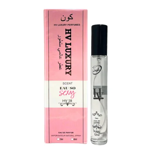 Khám phá Nước Hoa Dubai Hv Luxury Eau So Sexy 12ml Mùi Nữ Cao Cấp - Hương Thơm Quyến Rũ Ngọt Ngào thuộc nhóm HV Luxury Perfumes