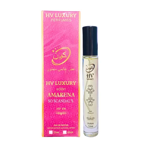 Nước Hoa Dubai Hv Luxury So Scandals 12ml Mùi Nữ Cao Cấp - Hương Thơm Sang Trọng Quyến Rũ phù hợp để tham khảo khi chọn HV Luxury Perfumes
